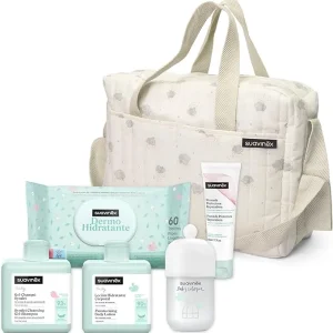 Bolso para Carro Bebé Beige con Cosmética Suavinex